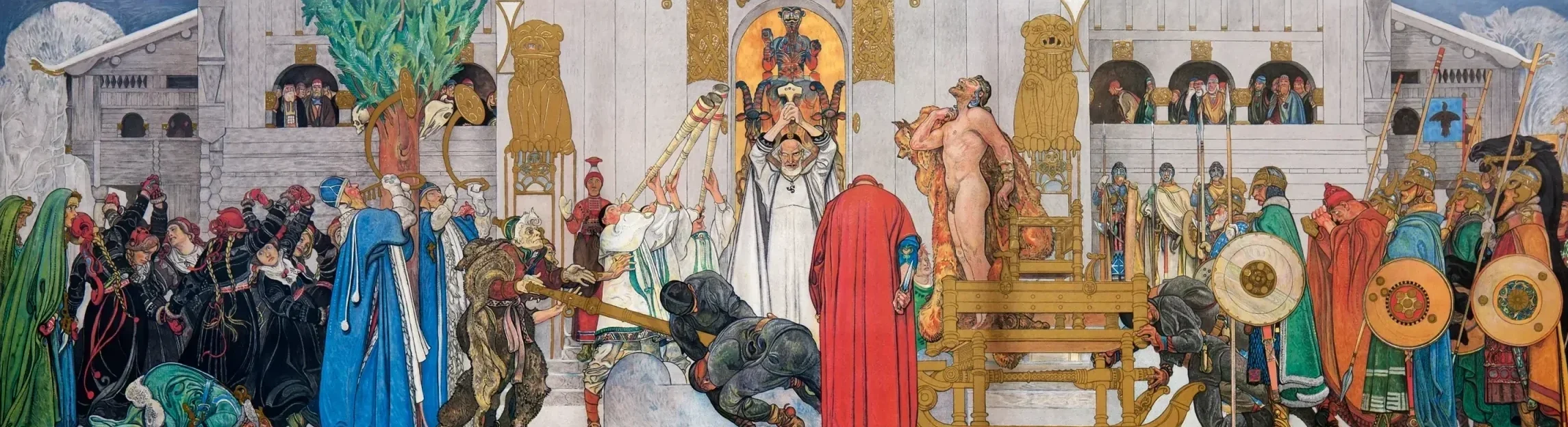 Midvinterblot, Carl Larsson